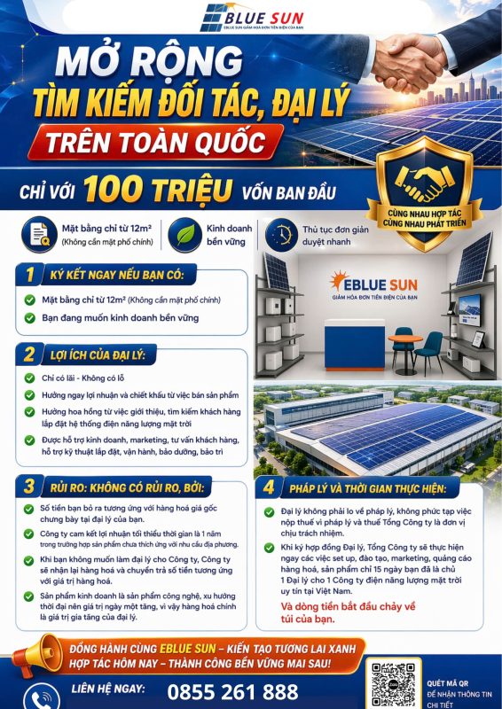 điện năng lượng mặt trời
